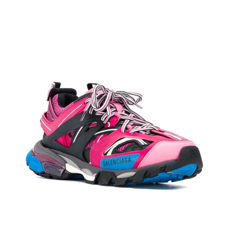 Balenciaga Ladies Pink Track Sneakers 542436 W1GB8 5482