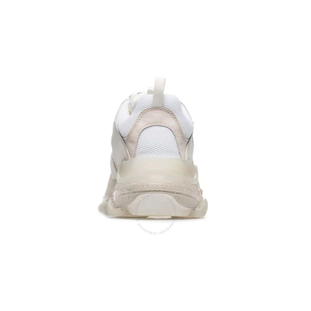 Balenciaga Men's White Triple S Clear Sole Sneakers 541624 W09E1 9000