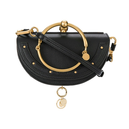Chloe Ladies Nile Small Clutch- Black S302H5H 001