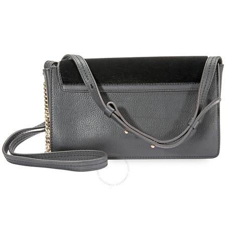 Chloe Ladies Shoulder Bag Faye Black Faye Small Shoulder Bag S127HGS001
