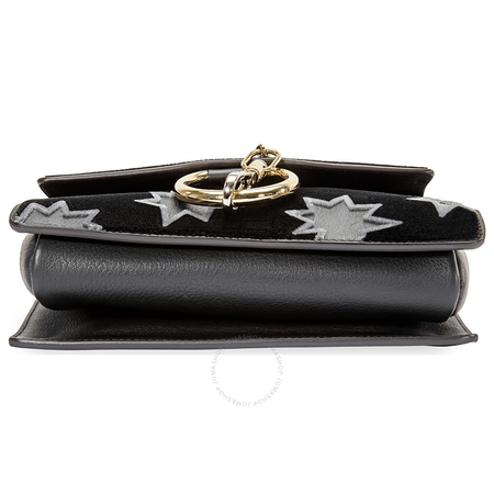 Chloe Ladies Shoulder Bag Faye Black Faye Small Shoulder Bag S127HGS001
