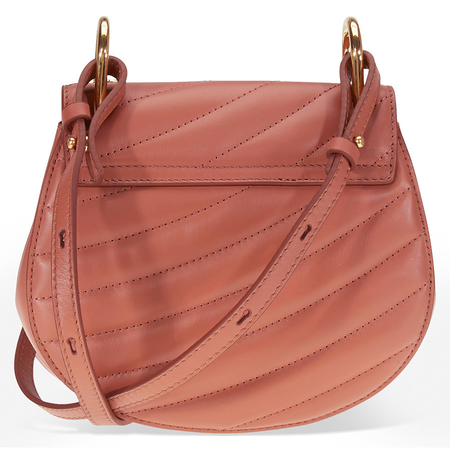 Chloe Mini Drew Bijou Quilted Leather Bag- Chestnut Brown CHC18US107A04 26K
