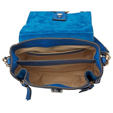 Chloe Mini Faye Day Shoulder Bag- Smoky Blue C18AS140HGJ44X