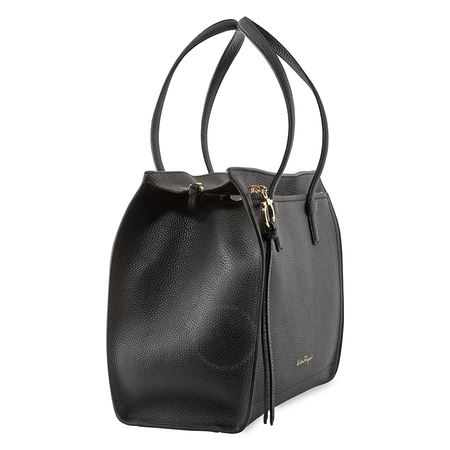 Ferragamo Amy Tote Bag Black 21F216 612619