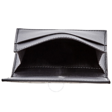 Ferragamo Firenze Gancini Credit Card Holder Black 66A475 713715 66A475 713715
