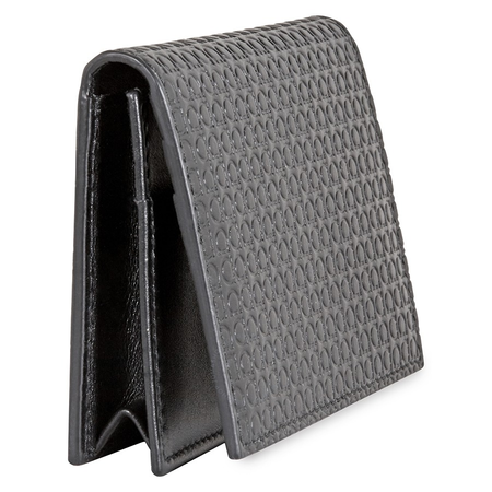 Ferragamo Mini Gancini Card Holder Black 66A505 714537 66A505 714537