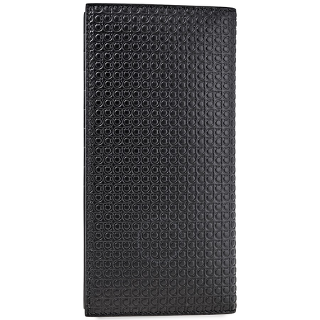 Ferragamo Mini Gancini Jacket Wallet Black 66A512 714570 66A512 714570