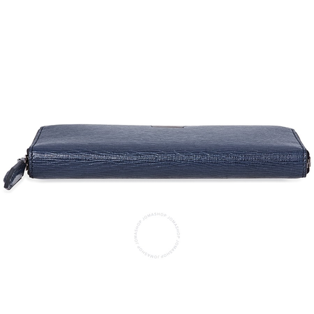 Ferragamo Revival Accordion Leather Wallet - Blue 660911678969