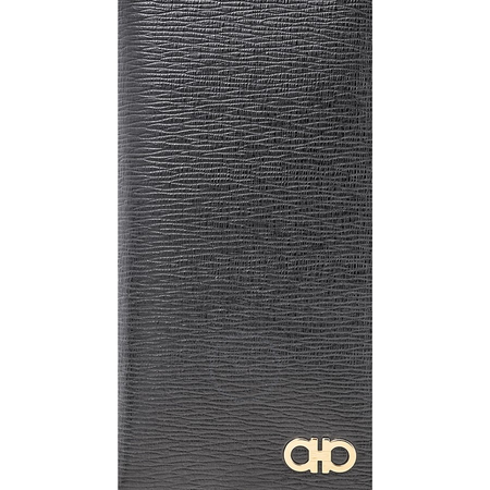 Ferragamo Revival Gancini Breast Pocket Wallet Black 66A071 686028 66A071 686028