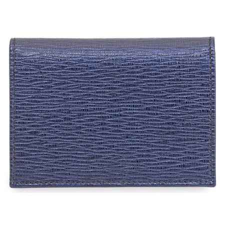 Ferragamo Revival Gancini Card Case Navy 66A062 704881 66A062 704881