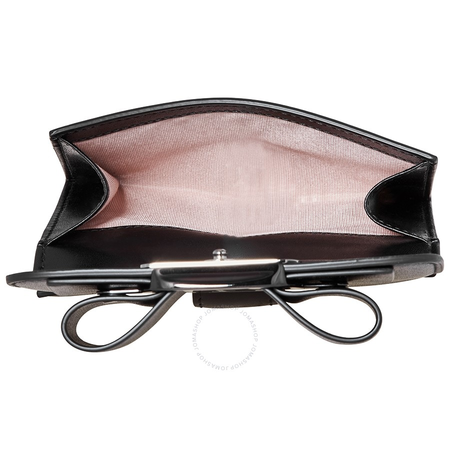 Ferragamo Vara Black Leather bifold Wallet black 22D268 691208 22D268 691208