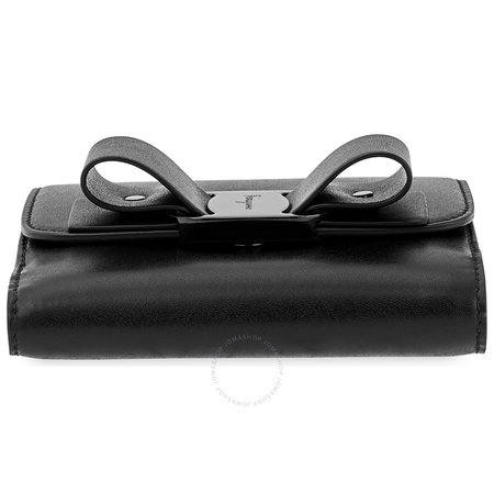 Ferragamo Vara Black Leather bifold Wallet black 22D268 691208 22D268 691208