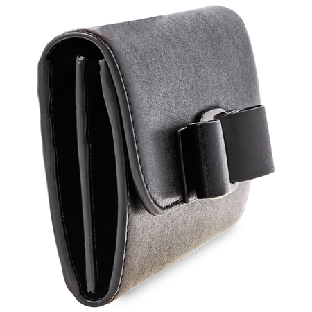 Ferragamo Vara Bow Continental Wallet w/document holder black 22D269 691214