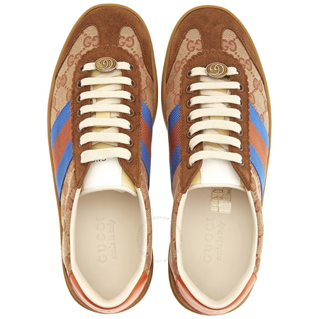 Gucci Men's G74 Original GG Sneaker with Web 521682 KY940 8370 521682 KY940 8370