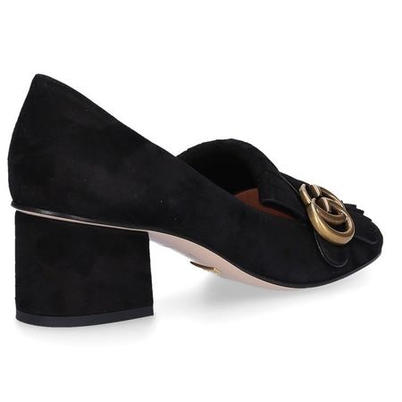 Gucci Suede Mid-Heel Pumps 408208 C2000 1000