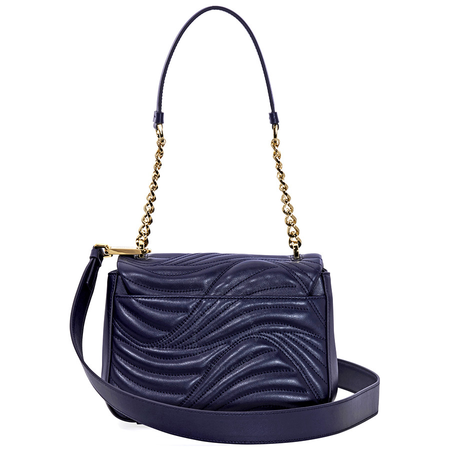 Ferragamo Lexi Small Quilted Leather Shoulder Bag- Mirto 21G9000 684295