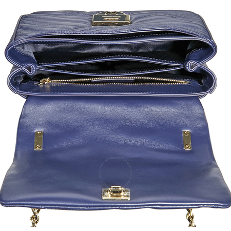 Ferragamo Lexi Small Quilted Leather Shoulder Bag- Mirto 21G9000 684295