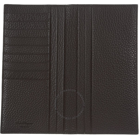Ferragamo Salvatore Ferragamo Men's Gancini Long Wallet 66A357 704371