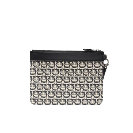Ferragamo Salvatore Ferragamo Men's The Gancini Zip Pouch 24A139 705451