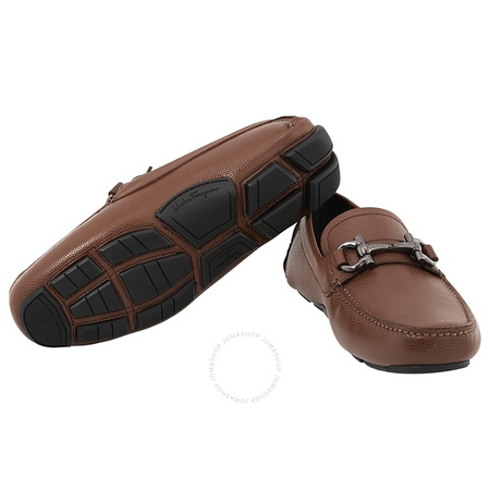 Ferragamo Salvatore Ferragamo Parigi Bit Moccasin in Medium Brown FR024728-671736