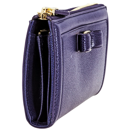 Ferragamo Zip Around Wallet- Navy 22C907 673725 4260 PF17