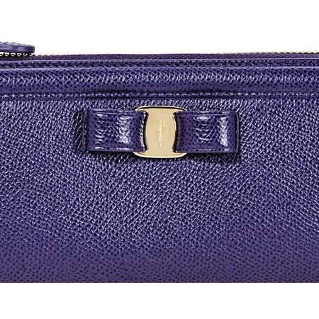 Ferragamo Zip Around Wallet- Navy 22C907 673725 4260 PF17