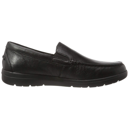 Geox Men's Slip On Black Leitan Mocassin U743QC 00085 C9999