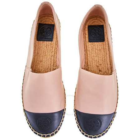 Tory Burch Ladies Espadrille Pink Blue Colorblock Espadrilles 18783-964