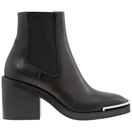Alexander Wang Womens Hailey Leather Ankle Boots Size 38 (8 US) 3028B0056L 001