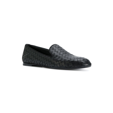 Bottega Veneta Men's Drivers Shoes Black Size 41 (8 US) 474977 VJE01 1000