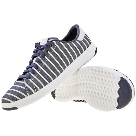 Cole Haan Ladies Blue, White Grandpro Tennis Sneaker W11427