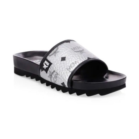 MCM Ladies M Visetos Slide MEX9S2K05SB