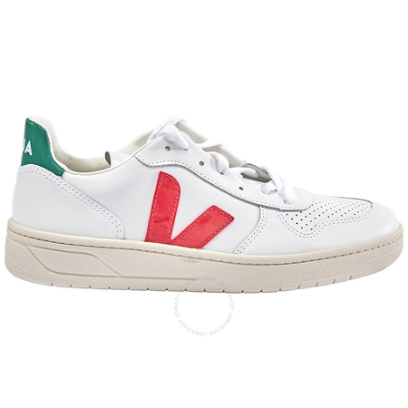 Veja Men's V-10 Italy VX021788 XTRAWHT_PEKIN_EMERAUDE