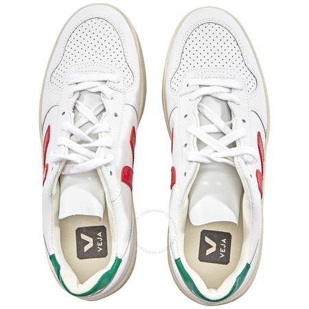 Veja Men's V-10 Italy VX021788 XTRAWHT_PEKIN_EMERAUDE
