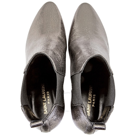 Saint Laurent Loulou Metallic Ankle Boots 5003150AC00134
