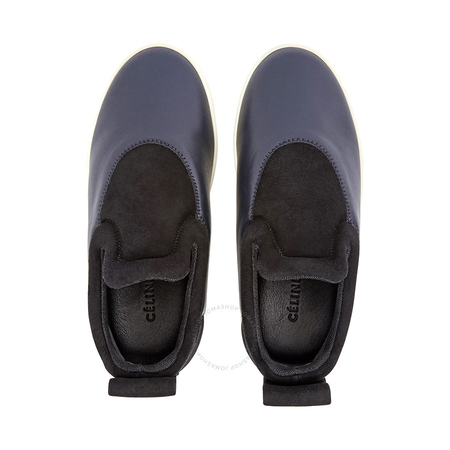 Celine Celine Black/Navy Slip-on Shoe- 35 319983 DPO.07NB