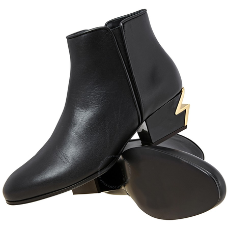 Giuseppe Zanotti Ladies Black 40 Bootie Lighting Heel Boots I870009/004
