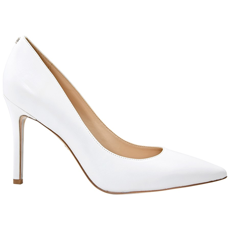Sam Edelman Ladies White Hazel Pointed Toe High Heel Pump Nappa HAZEL DRESS NAP