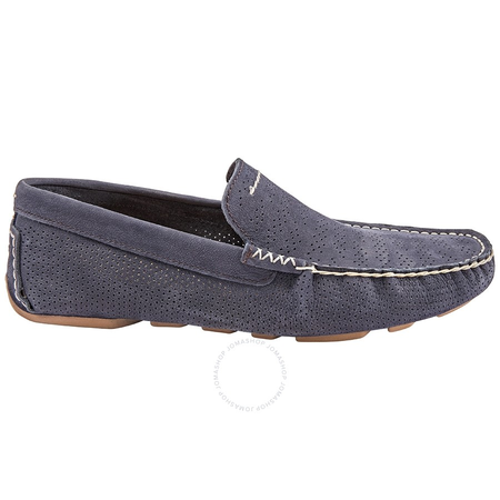 UGG Men's Henrick Driver Shoes Perforated Nubuck 1014642 NAVY