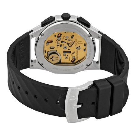 Bulova Curv Chronograph Grey Dial Men's Watch 98A161
