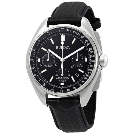 Bulova Special Edition Moon Apollo Lunar Pilot Chronograph Black Dial Men's Watch 96B251