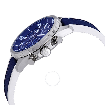 Bulova Marine Star Chronograph Blue Dial Men's Watch 96B287