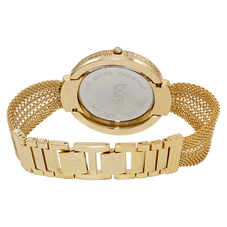 Burgi Gold-tone stainless steel Ladies Watch BUR051YG