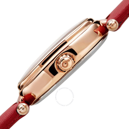Burgi Diamond Silver Dial Ladies Watch BUR229RD