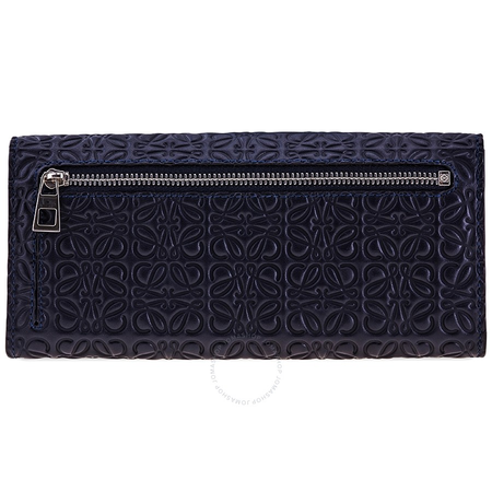 Loewe Ladies Continental Wallet Ja Repeat Navy Ja Lo Rep Cont Wallet Clf 107.55.F11.5110