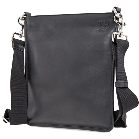 Loewe Men's Flat Black Briefcase 358.29.L30.1100