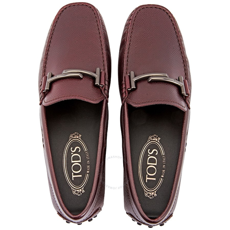 Tod's Doppia T City Gommino Loafers Dark Red XXM0LR0Q700OSERD