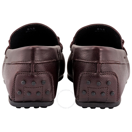 Tod's Doppia T City Gommino Loafers Dark Red XXM0LR0Q700OSERD