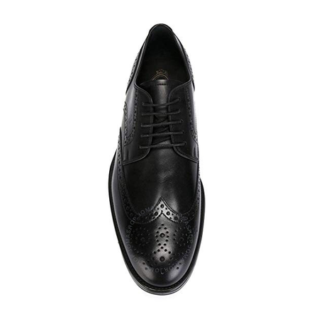 Tod's Men's Black Brogue Shoes XXM0RQ00C10D90B999