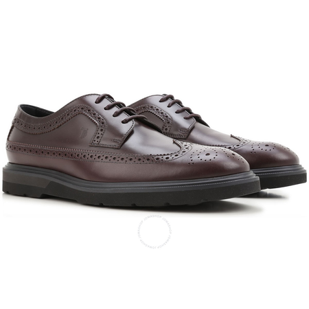 Tod's Men's Dress Brogue Shoes in Bordeaux XXM0ZE00C10BRXR801